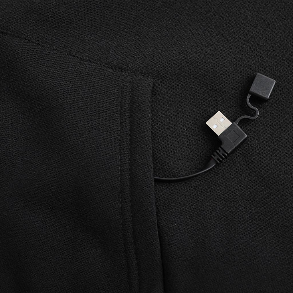 Sweat à capuche chauffant USB pour l'hiver et rester au chaud en plein air