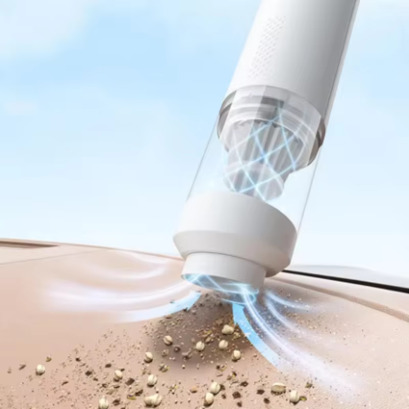 Mini Aspirateur souffleur portable sans fil – Voiture & Maison, Rechargeable USB-C