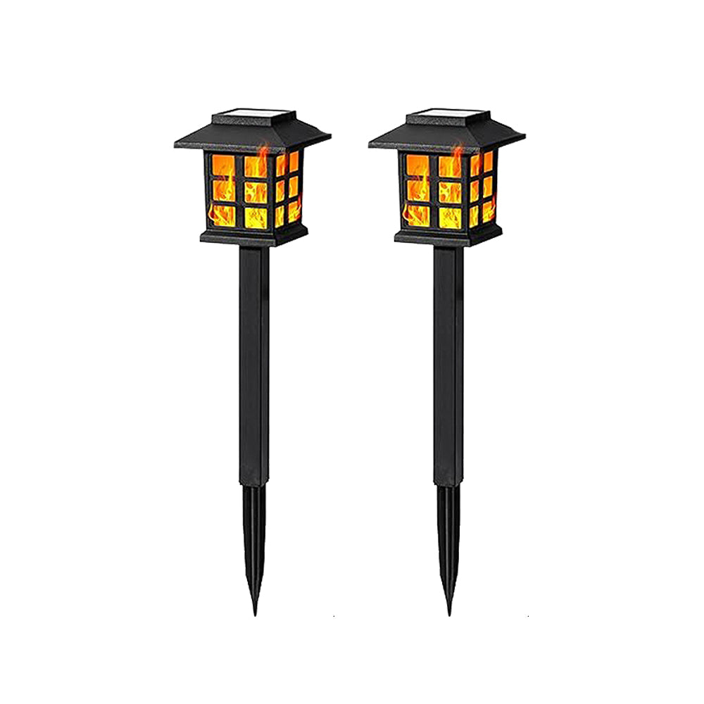 Lampes Solaires Effet Flamme LED - Halloween
