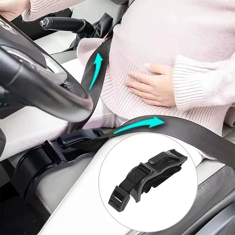 Ceinture de sécurité grossesse – Maintien ventre, confort voiture - Femme enceinte