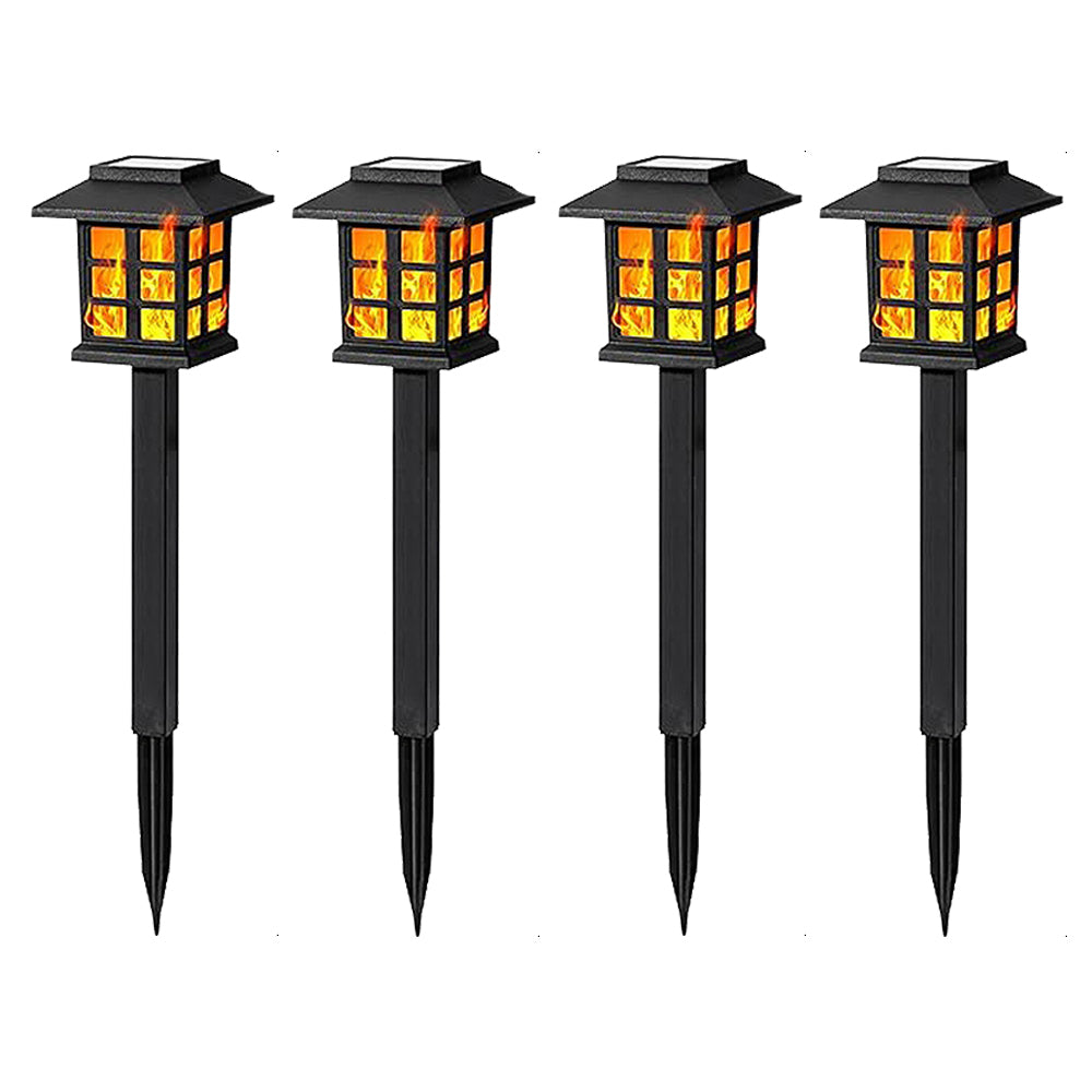 Lampes Solaires Effet Flamme LED - Halloween