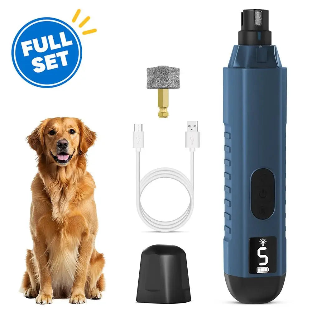 Broyeur à ongles électrique pour chien & chat – Silencieux, USB