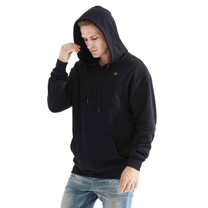 Sweat à capuche chauffant USB pour l'hiver et rester au chaud en plein air