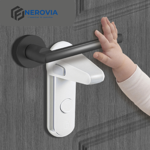 Verrou de poignée de porte pour la sécurité des bébés