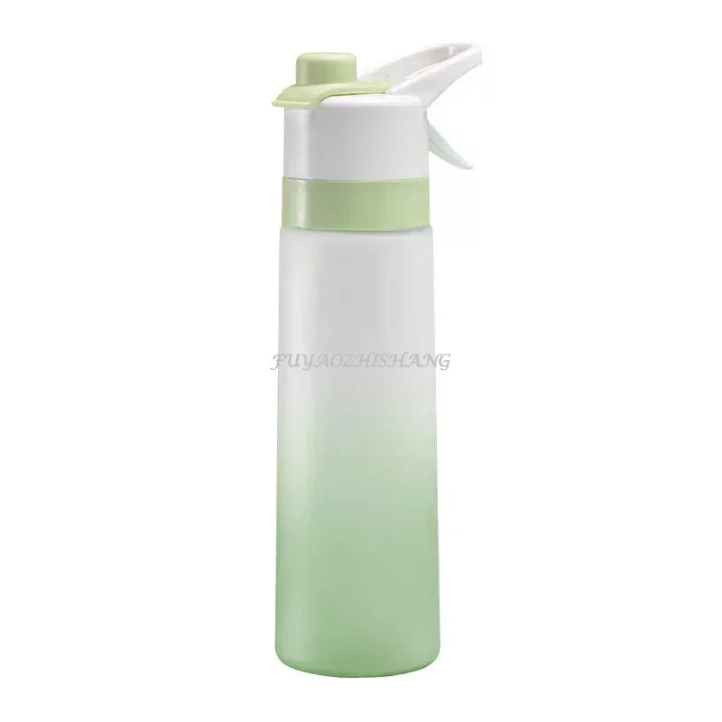 Gourde portable étanche avec brumisateur intégré, pour le sport et les activités de plein air
