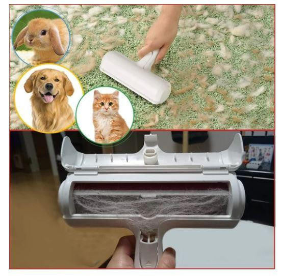 Brosse anti-poils d’Animaux Domestiques réutilisable pour vêtements et meubles