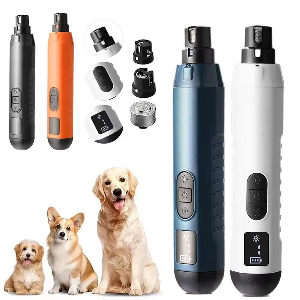 Broyeur à ongles électrique pour chien & chat – Silencieux, USB
