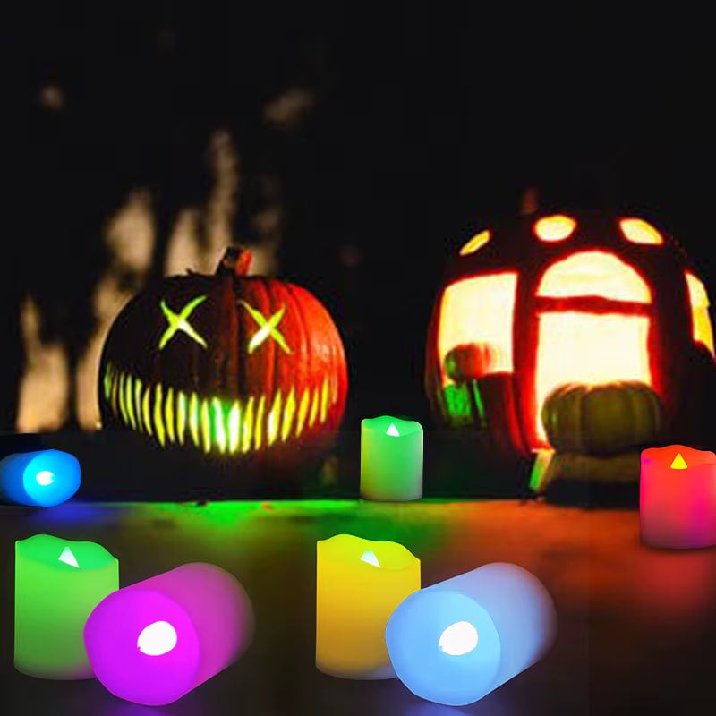 Bougies LED Rechargeables Sans Flamme avec Télécommande